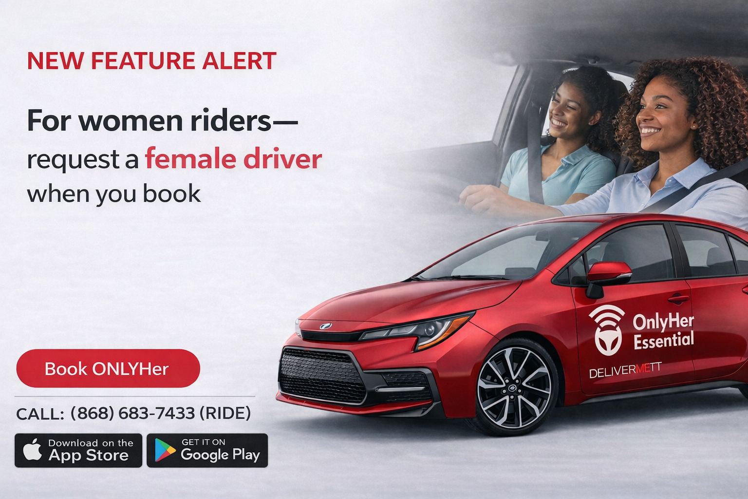 Female Taxi Service - ONLY HER